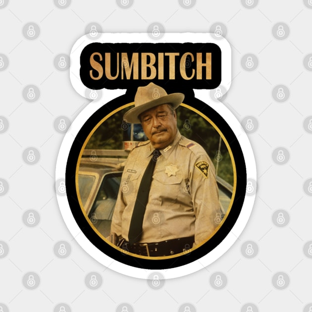 Smokey and the Bandit Memorable Magnet by Doc Gibby