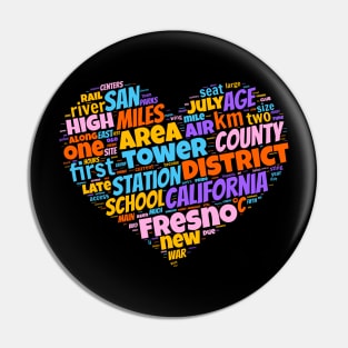 I love Fresno Pin