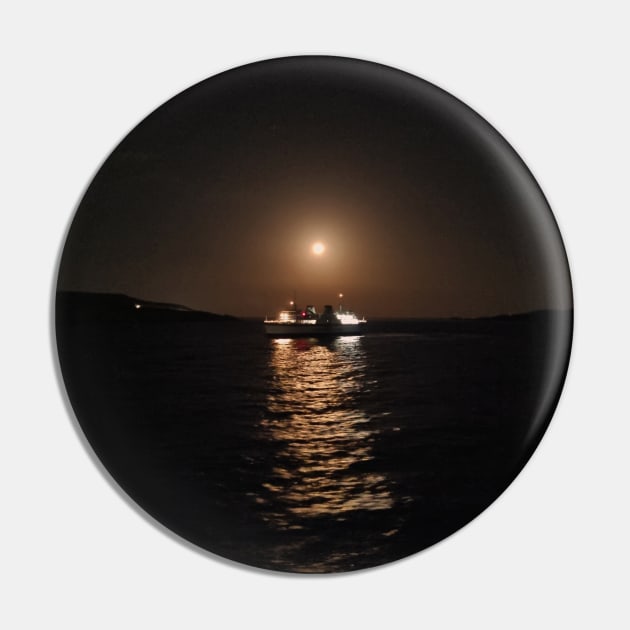 Boat Under The Moonlight Pin by Kate-P-