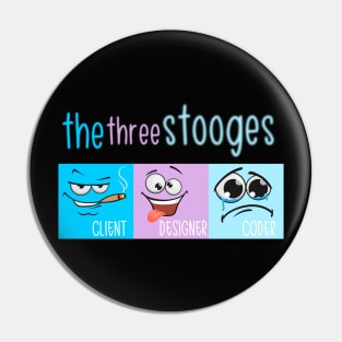 Three Stooges Pin