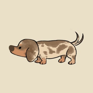 Dachshund Series (dapple) T-Shirt