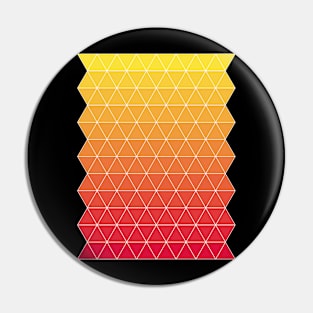 Red and yellow Pin