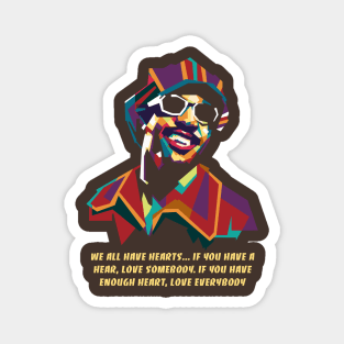 Stevie Wonder Color Magnet