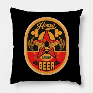 Honey Lager Beer Pillow