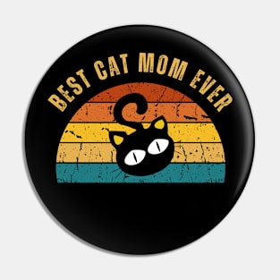 Best Cat Mom Ever Pin