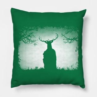 Herne The Hunter Appears Pillow