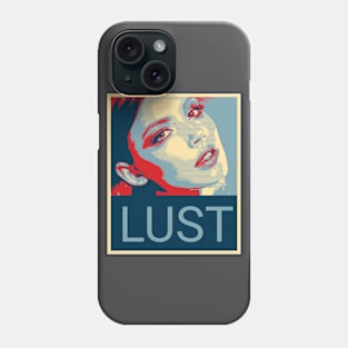 Lust - Shepard Fairey style design Phone Case