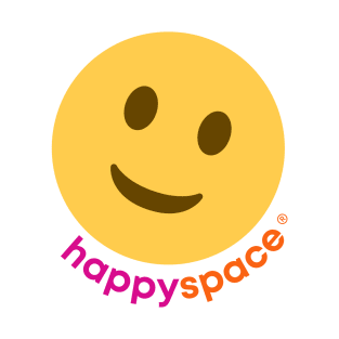 Happy Space Smiley Face - 19 degrees T-Shirt