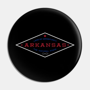 Arkansas Slogans Pin