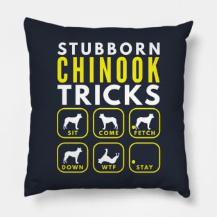 Stubborn Chinook Tricks - Dog Training Pillow