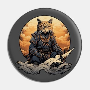 Ninja Cat Pin