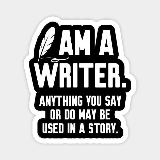 funny writer gift christmas 2023 Magnet by Work Memes