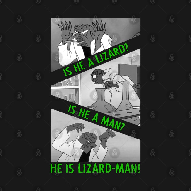 Lizard-Man! by GradientPowell
