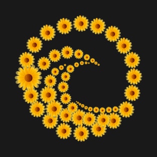 Little Aesthetic Sunflower T-Shirt