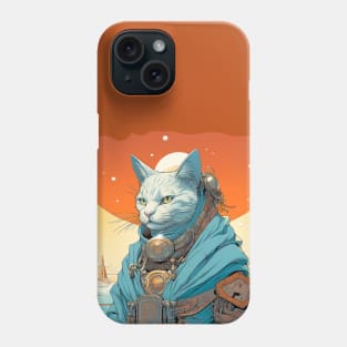 Cyber Cat from the Future Phone Case