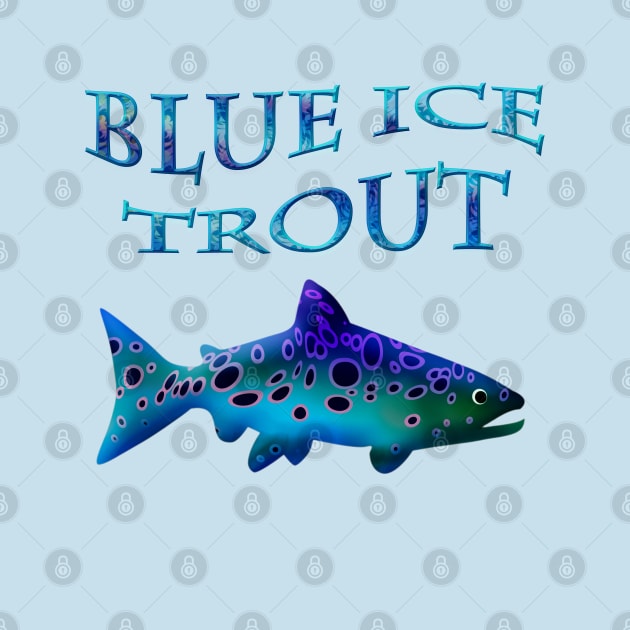 Blue Ice Trout by MikaelJenei