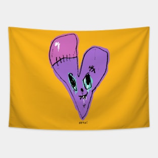 Heart Head Tapestry