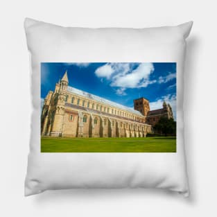 The Cathedral in Saint Albans Pillow