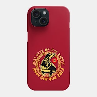 Happy New Year 2023 Year Of The Rabbit Phone Case