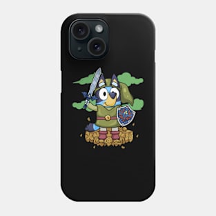 hero bluey cute Phone Case