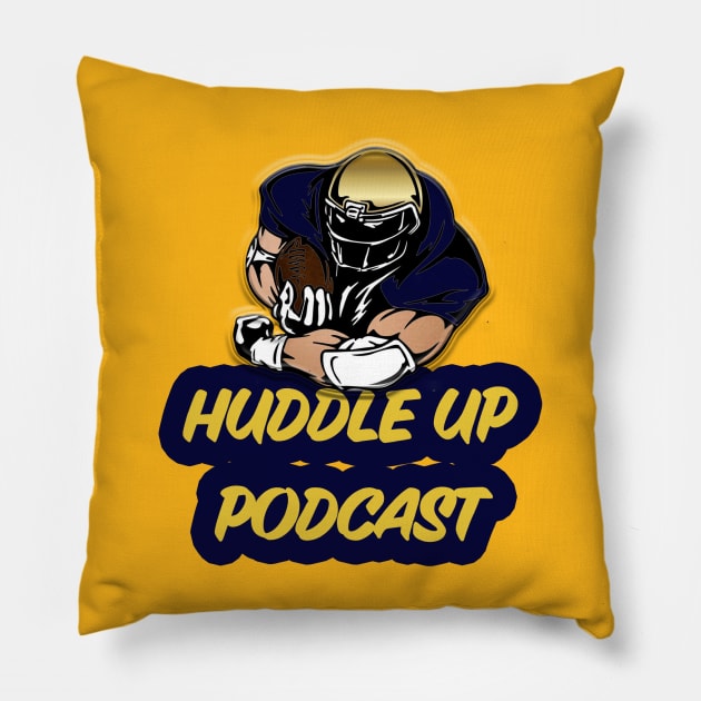 Huddle Up Pod Pillow by Huddle Up Podcast