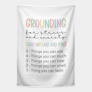 Grounding for Stress and Anxiety Tapestry