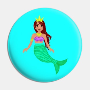 Mermaid Princess Pin