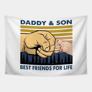 Daddy And Son Best Friend For Life Tapestry