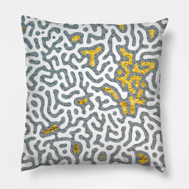 Island Exploration Map Treasure Hunt Pillow by maak and illy