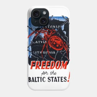 1945 Freedom for the Baltic States Phone Case