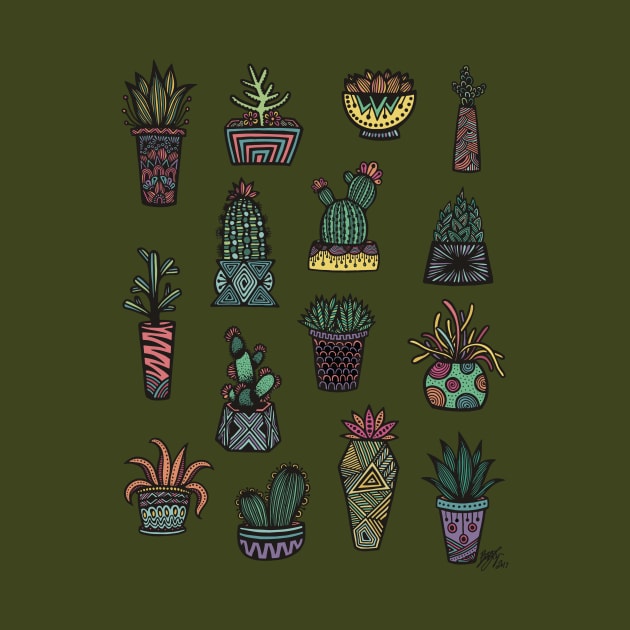 My Succulent Collection by zenspiredesigns01