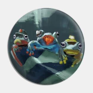 Deep Frog Galactic Pin