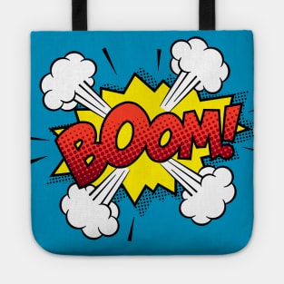 Boom Comic Book Text Tote