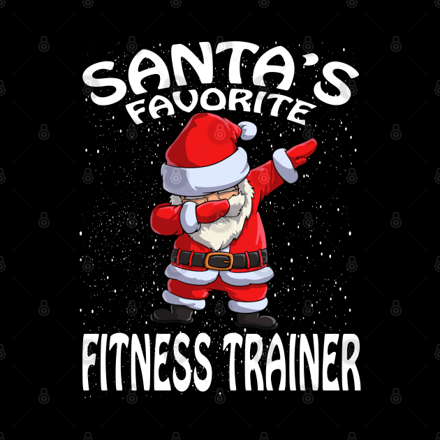 Santas Favorite Fitness Trainer Christmas by intelus