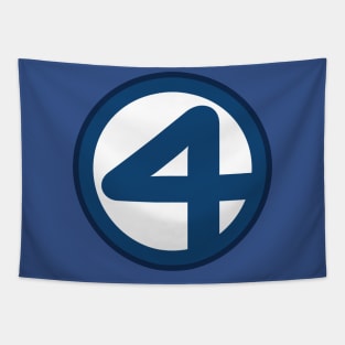 Fantastic Four Logo Tapestry