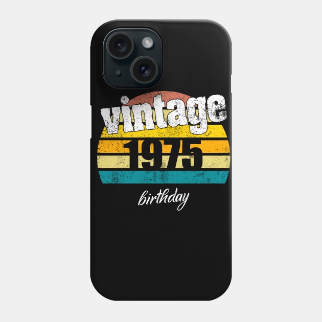 vintage 1975 Phone Case by Yous Sef