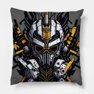 Mecha Skull S02 D57 Pillow