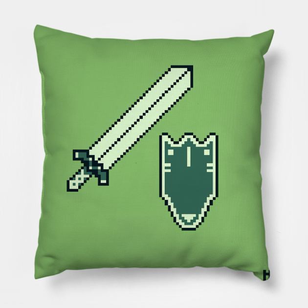 Shord and Shield Hero Pillow by HP Pixel
