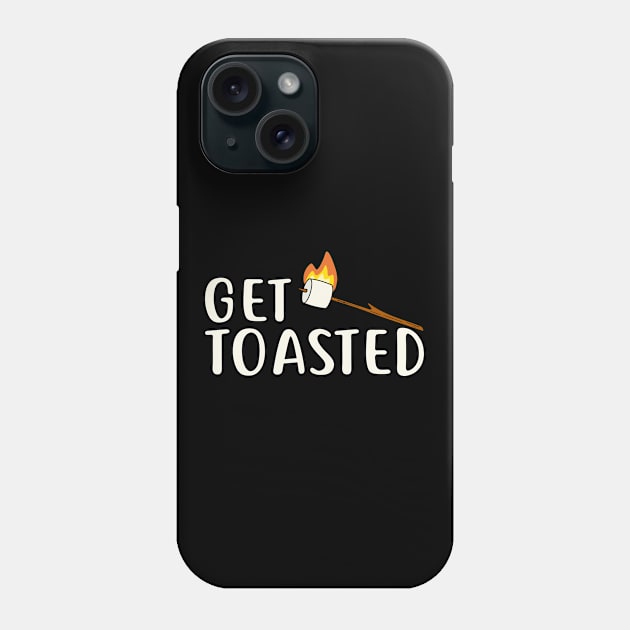 Marshmallow camping campfire Phone Case by Tobias Store