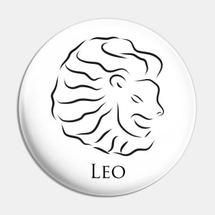 LEO-The Lion Pin