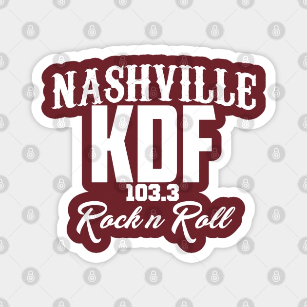 KDF Nashville 103.3 Magnet by SmartLegion