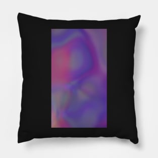 Pink and Purple abstract clouds Pillow