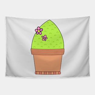 Cute Cactus Design #29: Fancy Suburban Cactus Tapestry