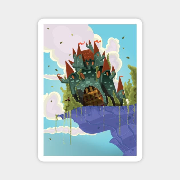 Royal Castle Magnet by nickemporium1