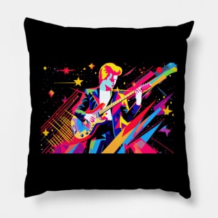 Pop Star Memphis Style Pillow