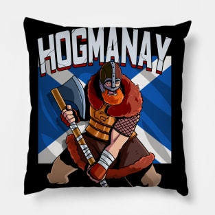 Hogmanay Scottish New Years Pillow