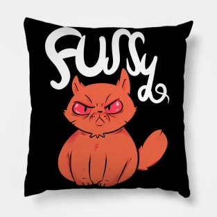 Fussy Kitty Pillow