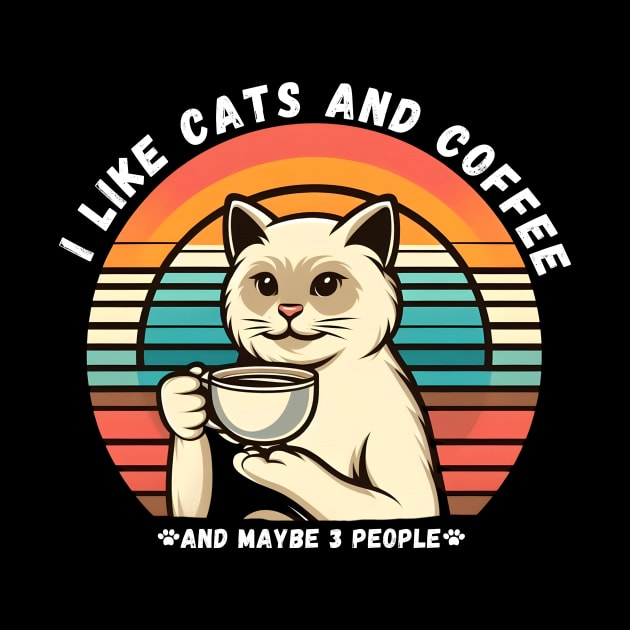 I like cats and coffee by Rizstor