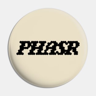 PHASR Puff Logo Black Pin