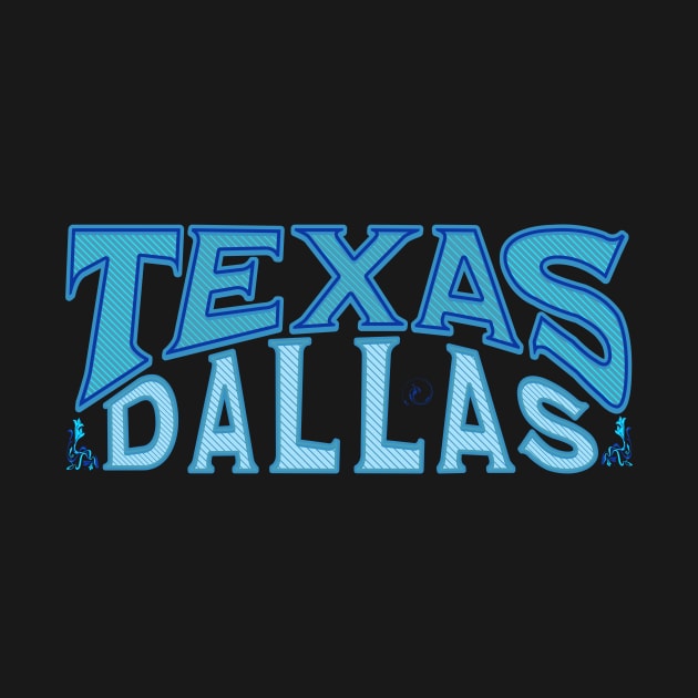 Texas Dallas by Urban Gypsy Designs